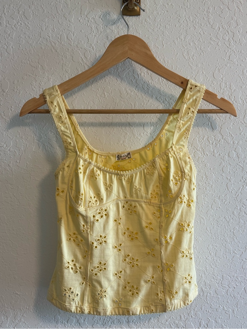 Free People Eyelet Tank